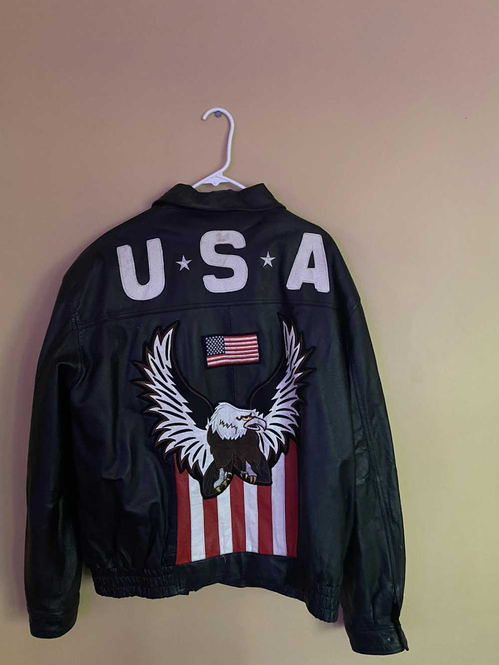 Vintage Vintage USA leather jacket - image 2