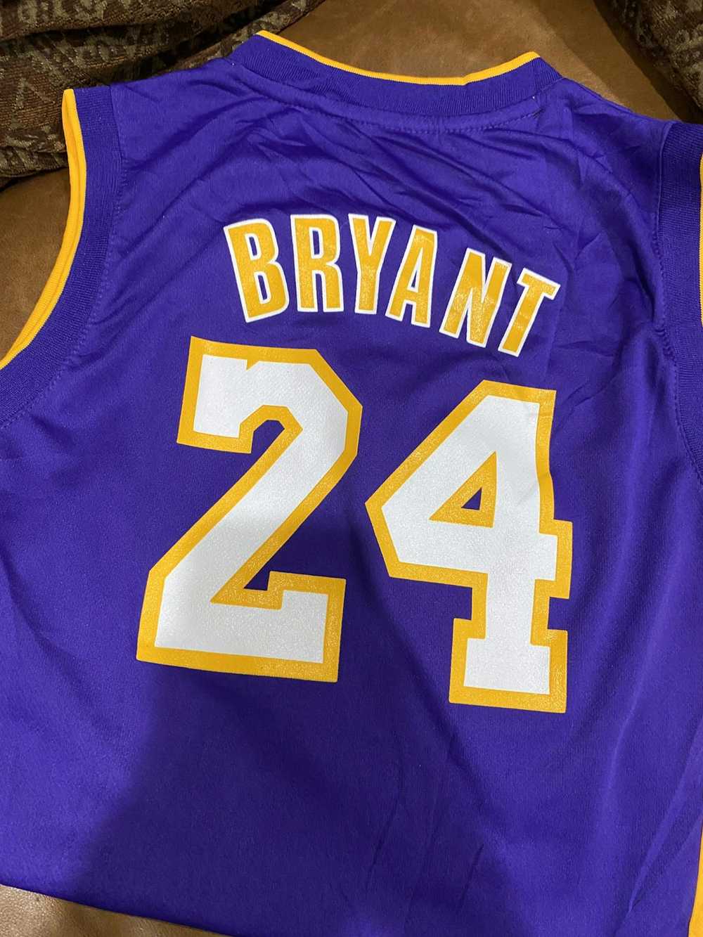 Adidas Adidas Kobe Bryant LA Lakers Purple Jersey… - image 3