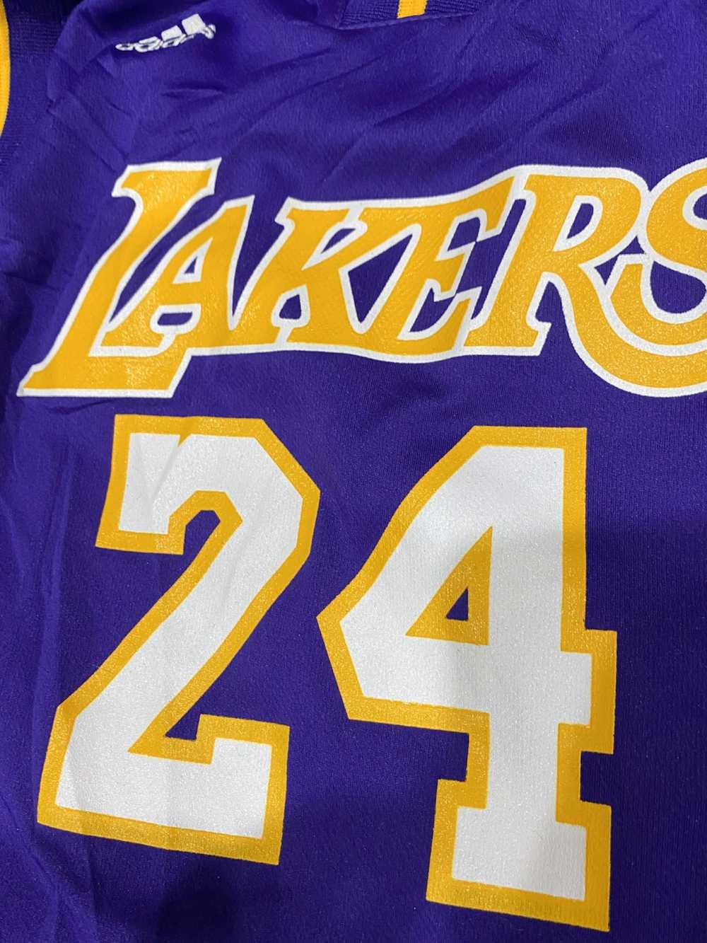 Adidas Adidas Kobe Bryant LA Lakers Purple Jersey… - image 4