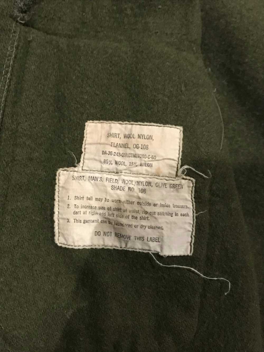 Vintage US Military field shirt - image 4