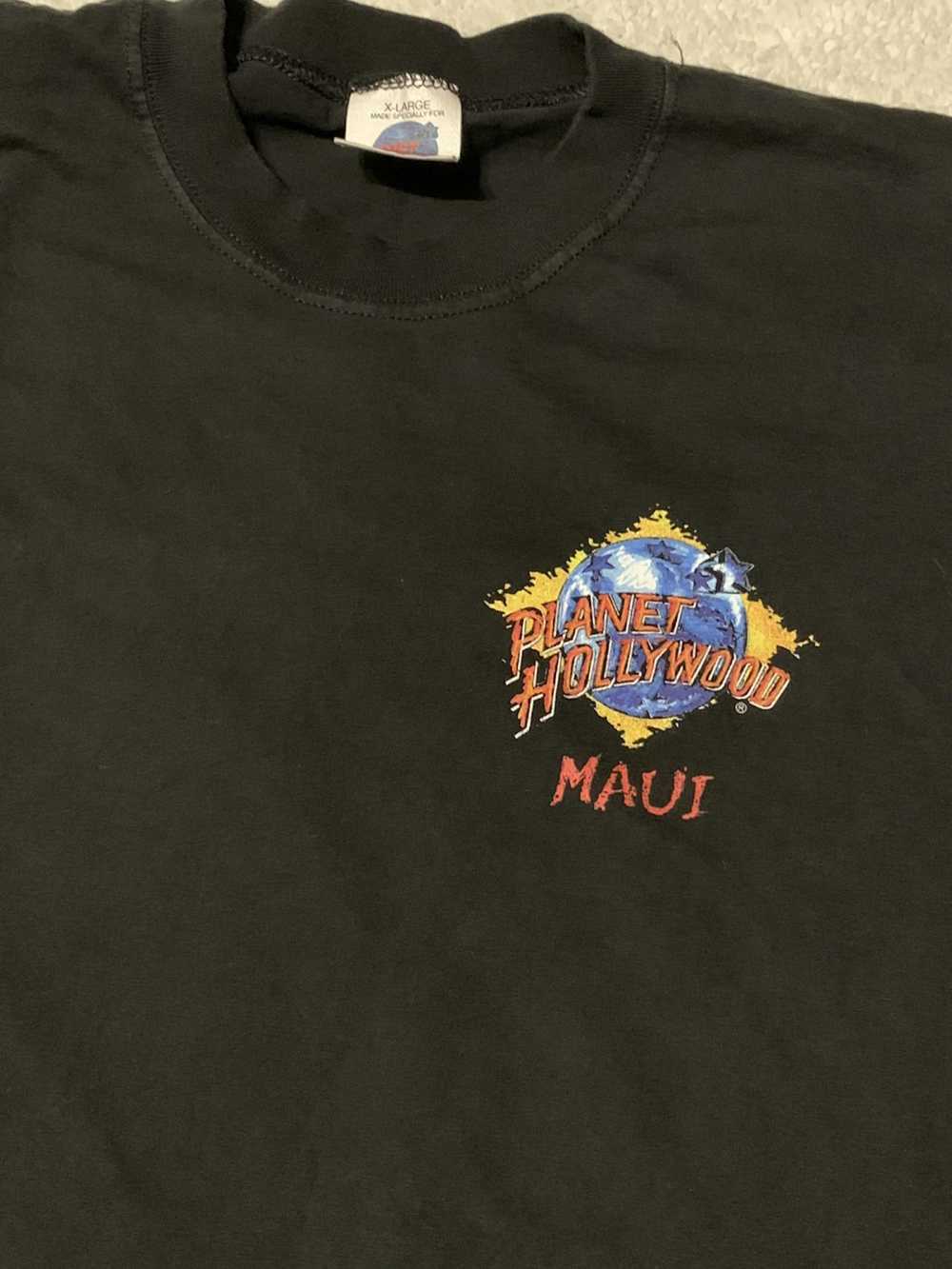 Planet Hollywood × Vintage 90s Vintage Maui Plane… - image 1