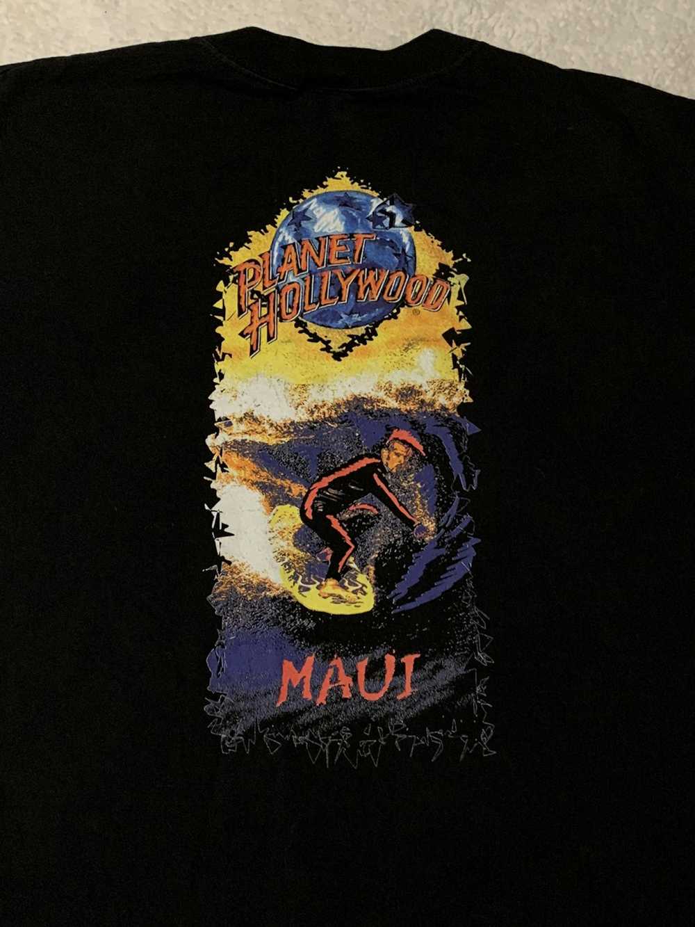 Planet Hollywood × Vintage 90s Vintage Maui Plane… - image 2