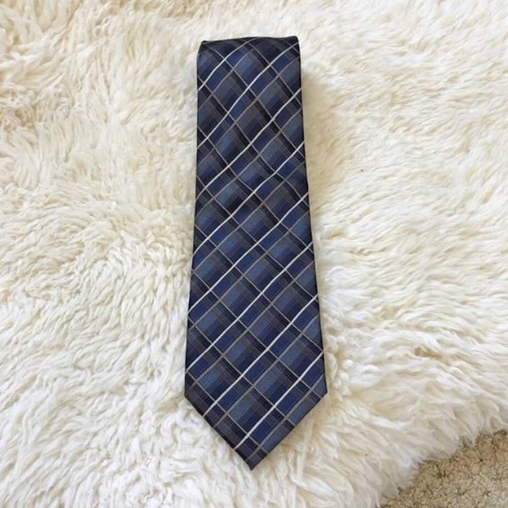 Kenneth Cole Kenneth Cole Silk Mens Tie - image 5