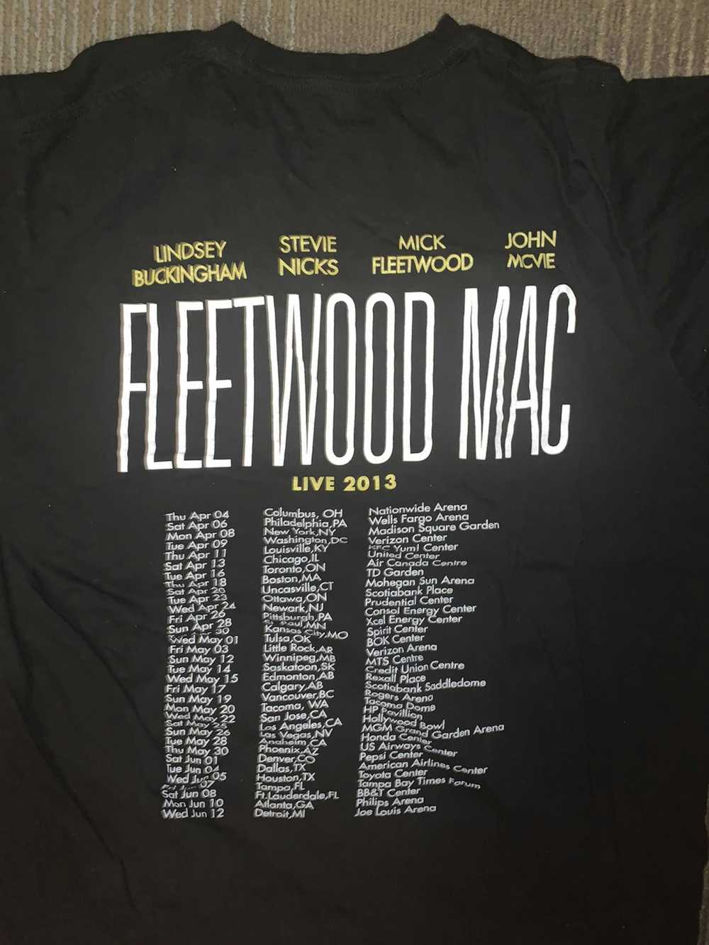 Vintage Fleetwood Mac Band Shirt Vintage - image 4