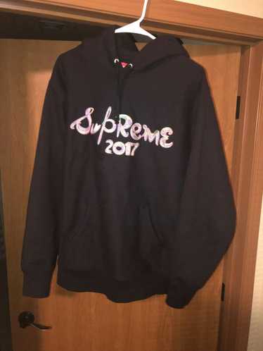 Supreme brush logo hoodie on sale