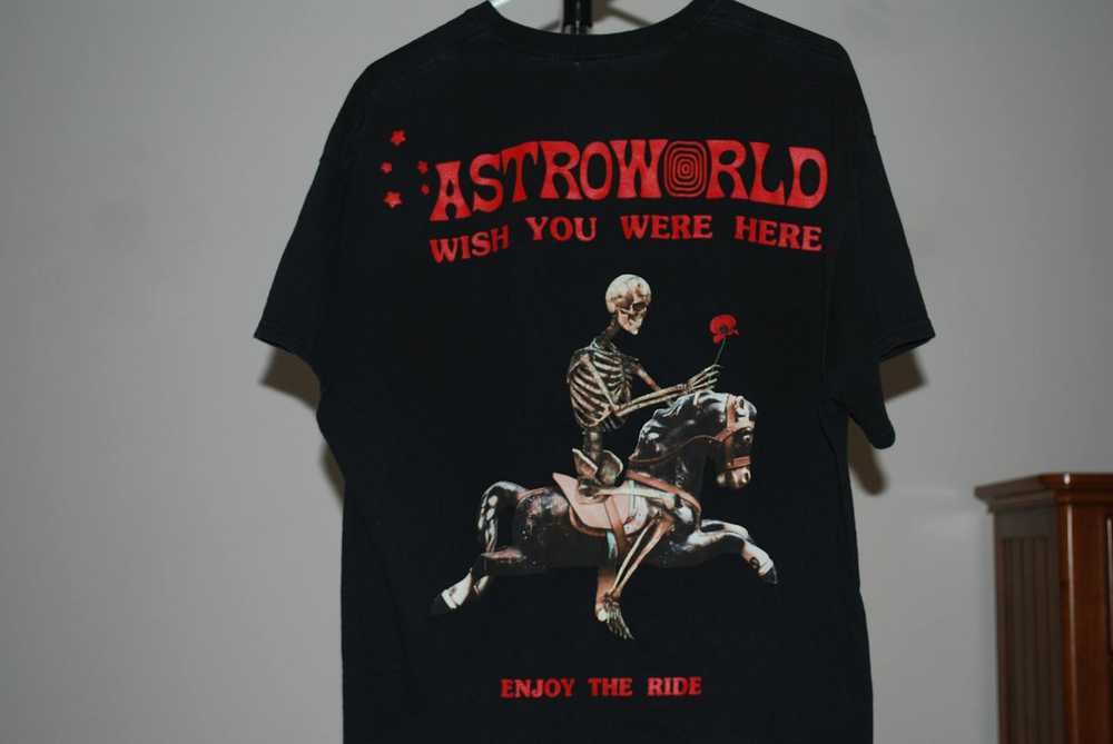 Travis Scott Astroworld "Enjoy The Ride" Tee - image 2