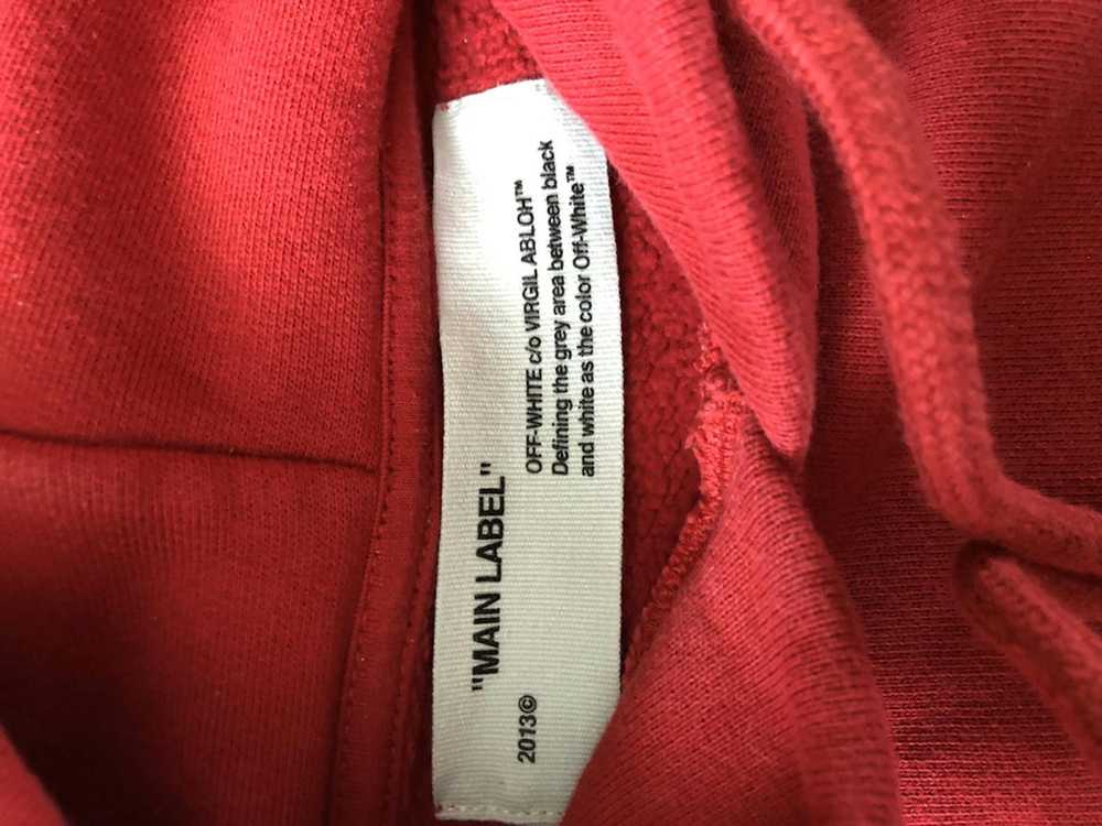 Off-White Off-White Red Parachute Hoodie - image 3