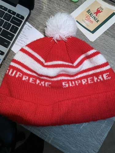 Supreme Classic Stripe Beanie - image 1