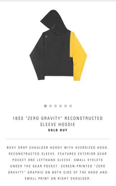 C2h4 C2h4 18SS RECONSTRUCTED SLEEVE HOODIE