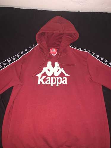 Kappa maroon hoodie best sale