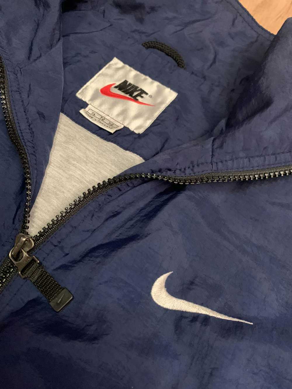 Nike 90s Nike Windbreaker Track Suit Jacket & Pan… - image 2