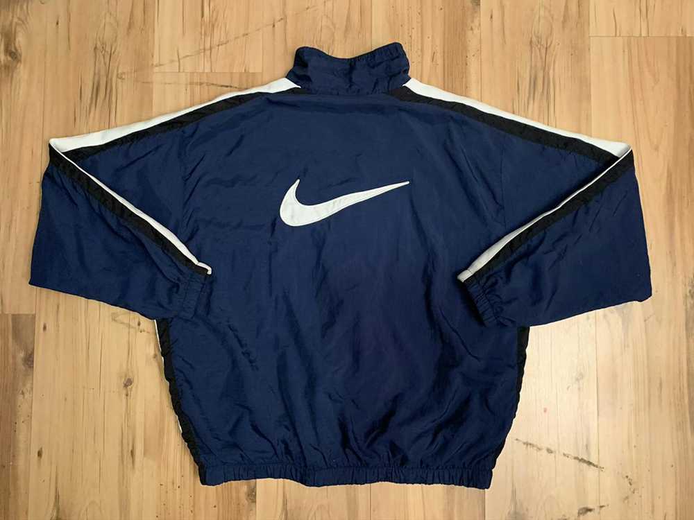 Nike 90s Nike Windbreaker Track Suit Jacket & Pan… - image 4