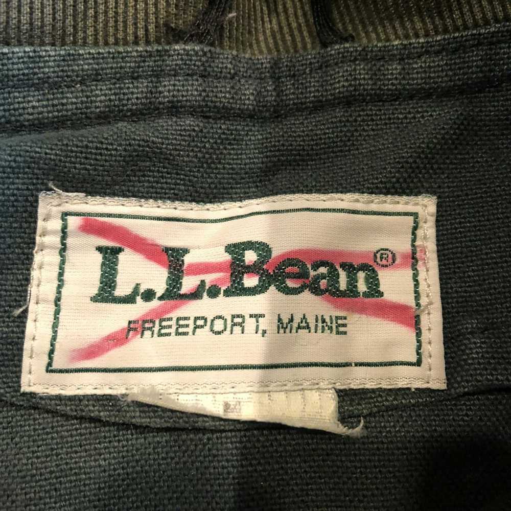 L.L. Bean × Vintage Vintage LL Bean Chore Coat Me… - image 3