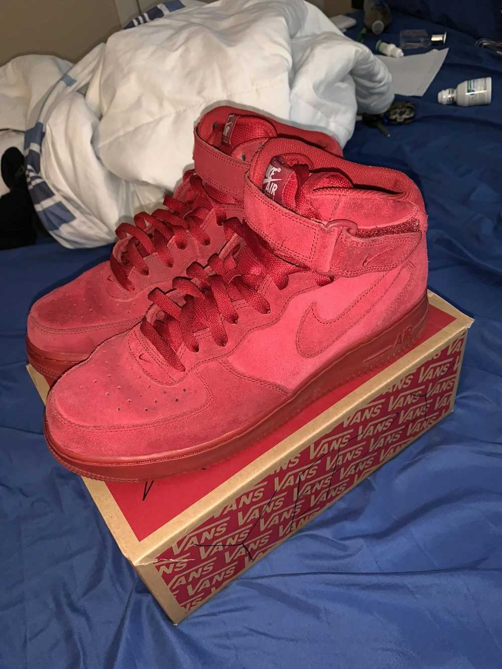 Nike Red Air Force 1 - Gem