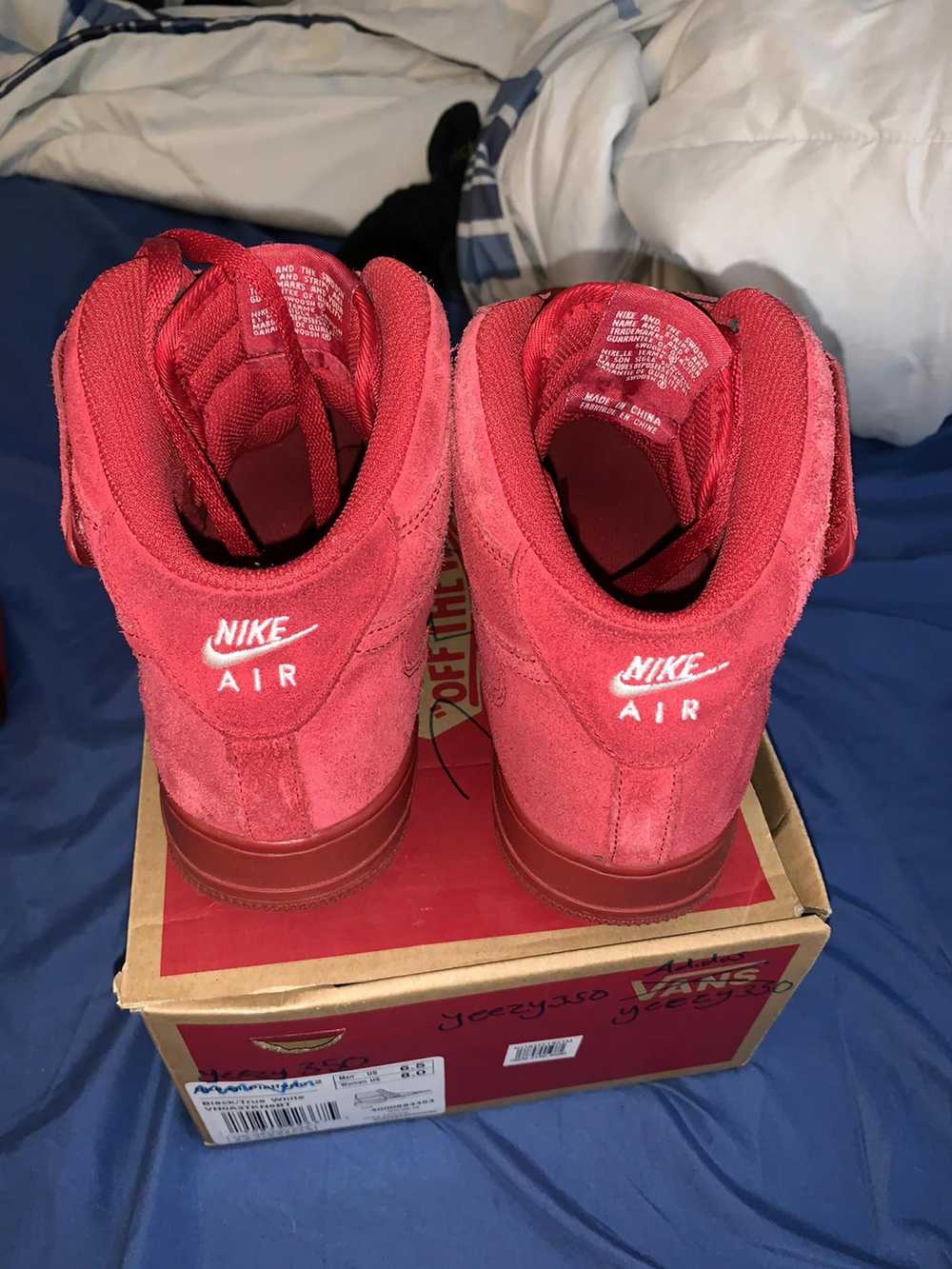 Nike Red Air Force 1 - Gem