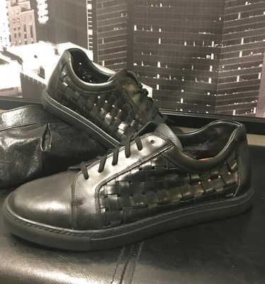 Bontoni Woven Leather Sneakers