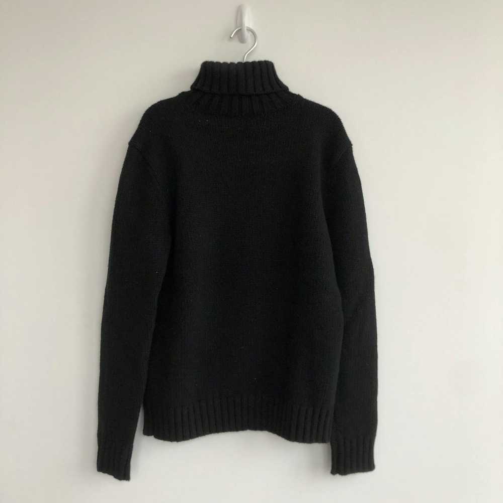 Polo Ralph Lauren Crest Wool Turtleneck Sweater - Gem