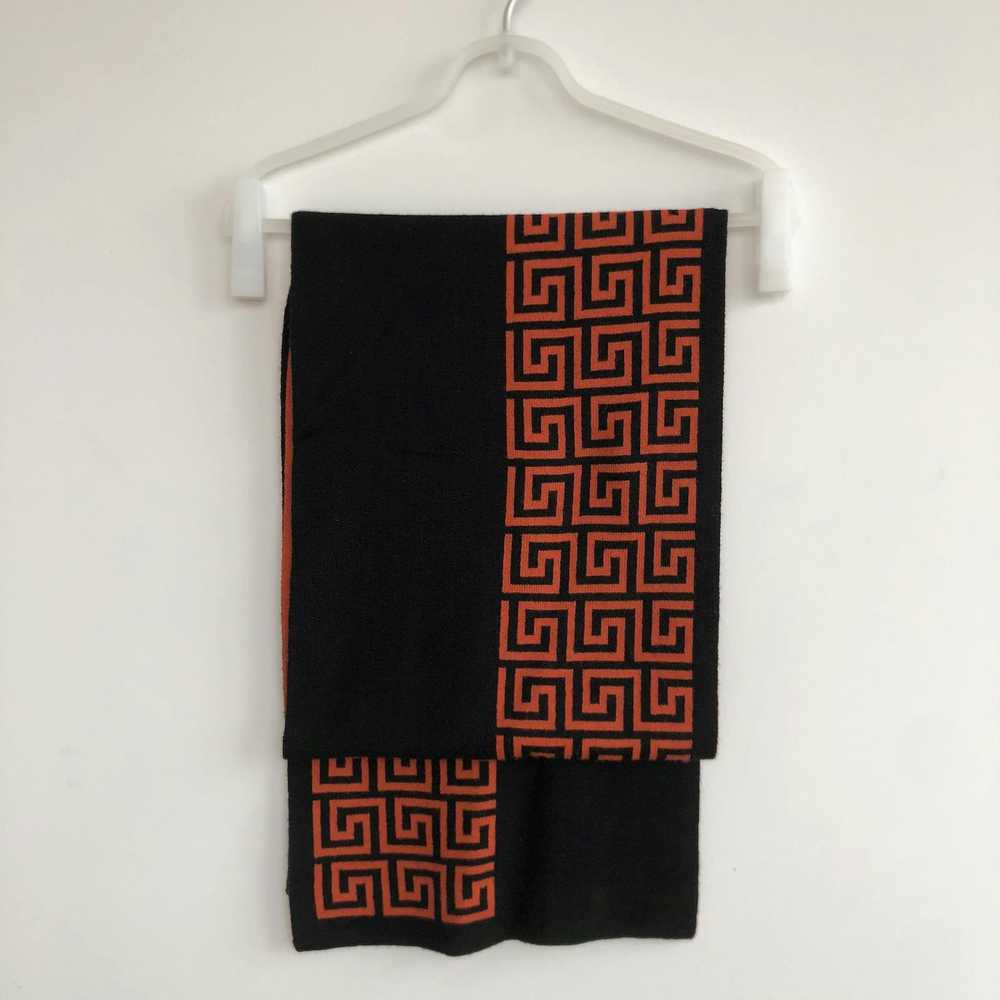 Versace Men’s Reversible Winter Scarf - image 2