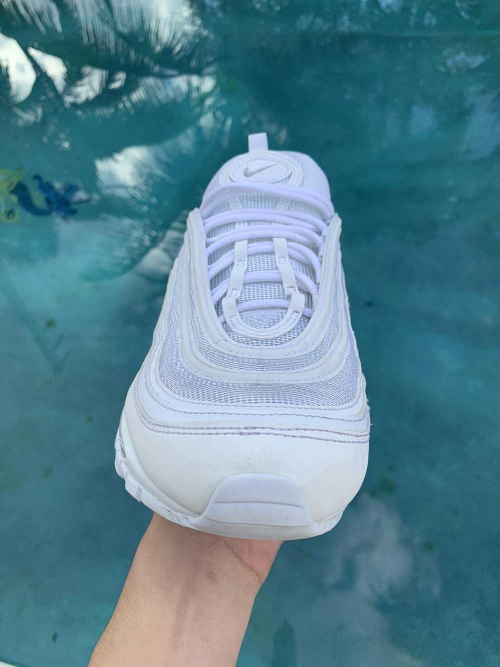 Nike Air Max 97 Triple White Wolf Grey - image 2