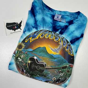 1989 Woodstock Nation Concert Tour Shirt - image 1