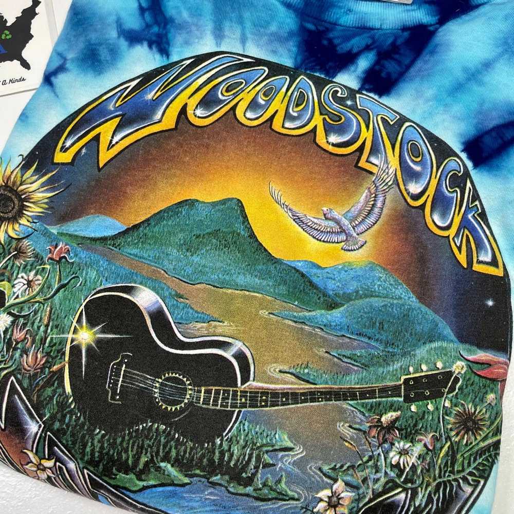 1989 Woodstock Nation Concert Tour Shirt - image 2