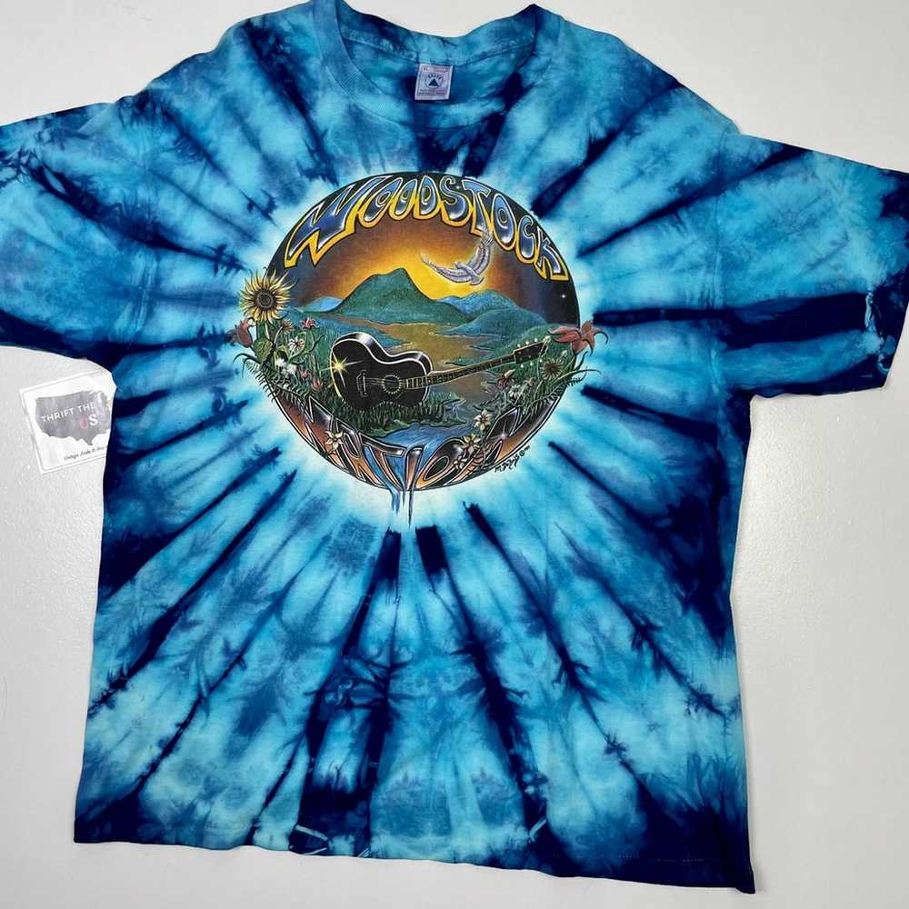 1989 Woodstock Nation Concert Tour Shirt - image 4
