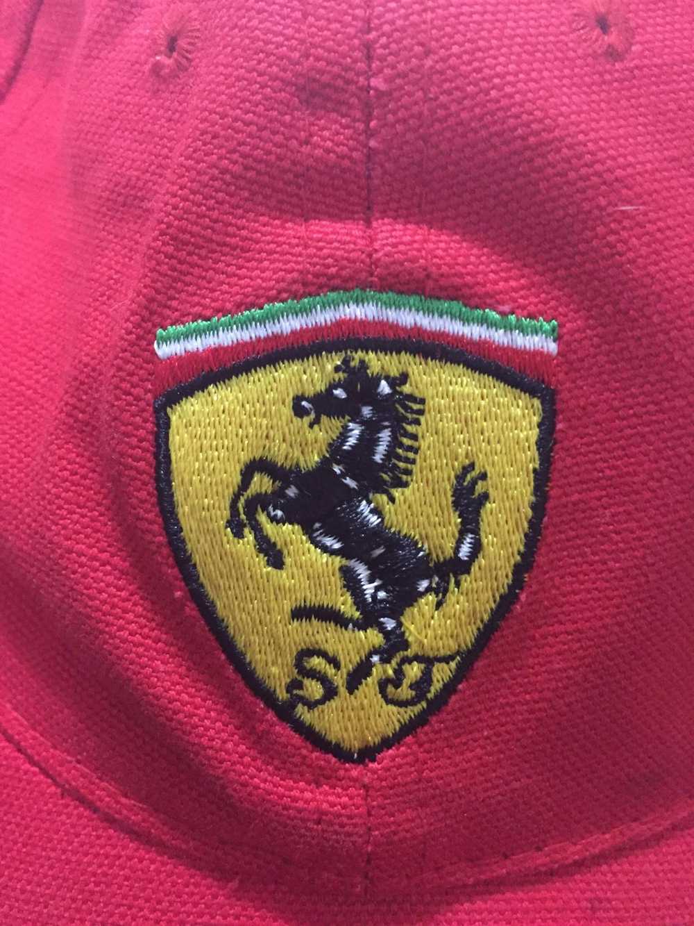 Ferrari Vintage Red Ferrari SnapBack Cap - image 2