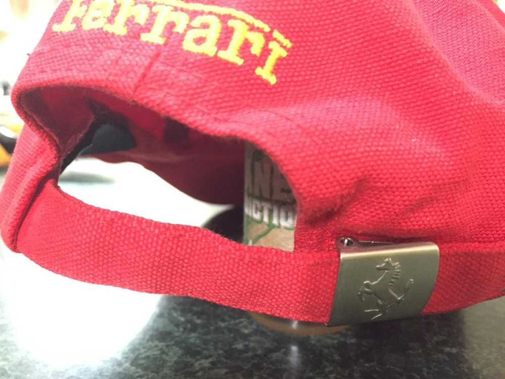 Ferrari Vintage Red Ferrari SnapBack Cap - image 3