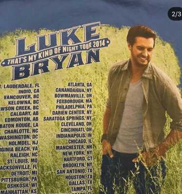 Vintage Luke Bryan Tour Tee - image 1