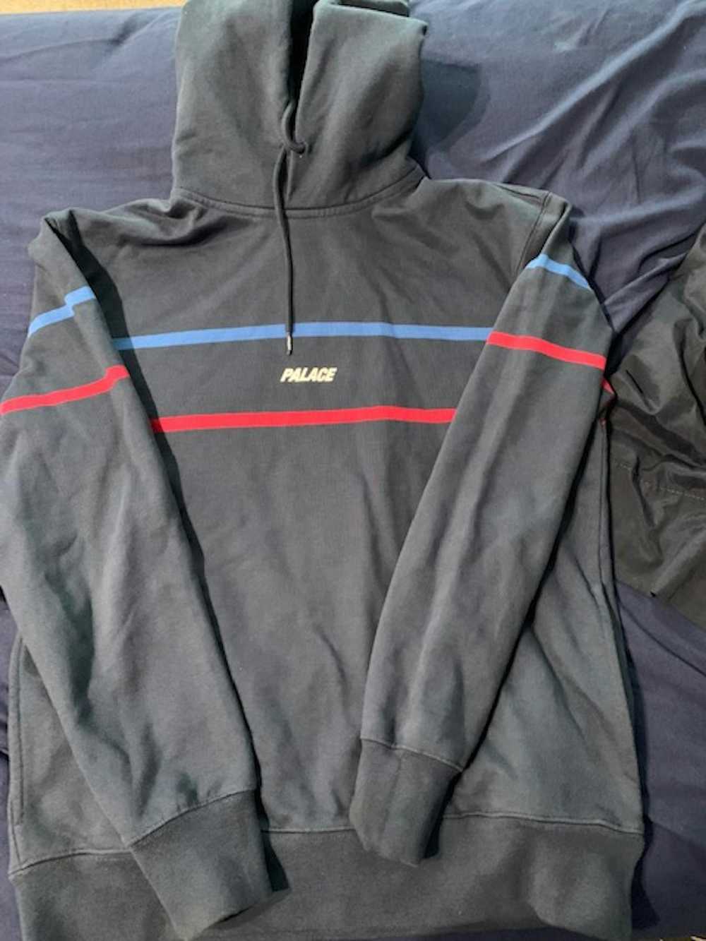 Palace palace double stripe hoodie - image 1