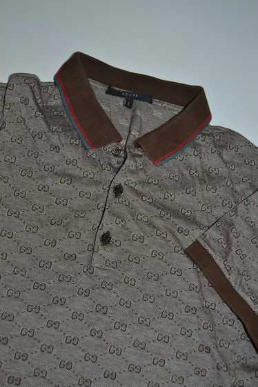 Gucci Gucci Monogram Polo Shirt Authentic