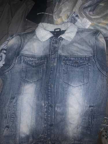 Denim Jacket Medium Denim Fur Jacket