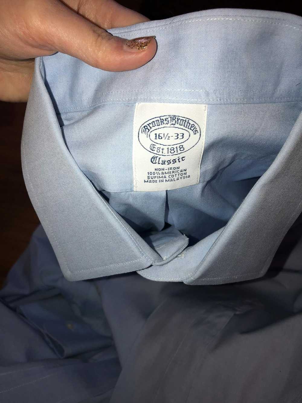 Brooks Brothers BROOKS BROTHERS NON IRON SUPIMA C… - image 2