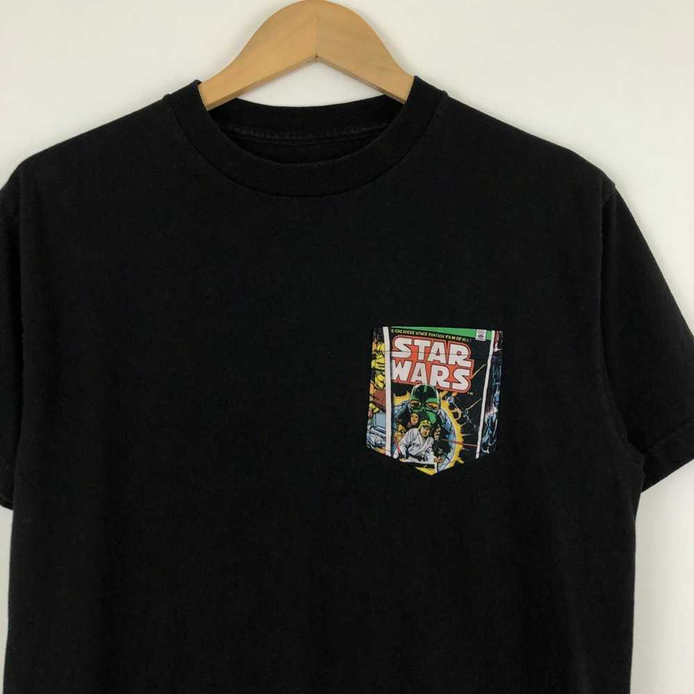 Star Wars × Vintage Star Wars Black T-shirt / M - image 2