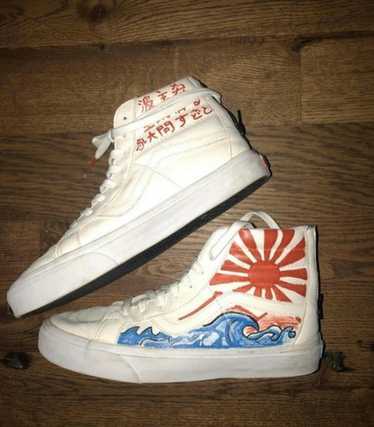 Custom × Vans Custom Vans Sk8 Hi leather