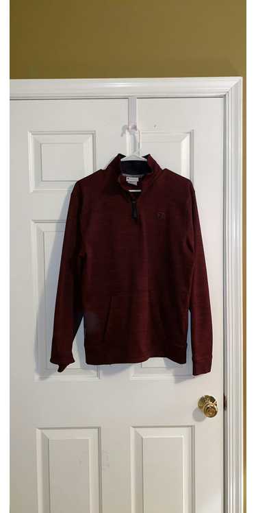 Champion Champion Maroon Long Sleeve Quarter Zip