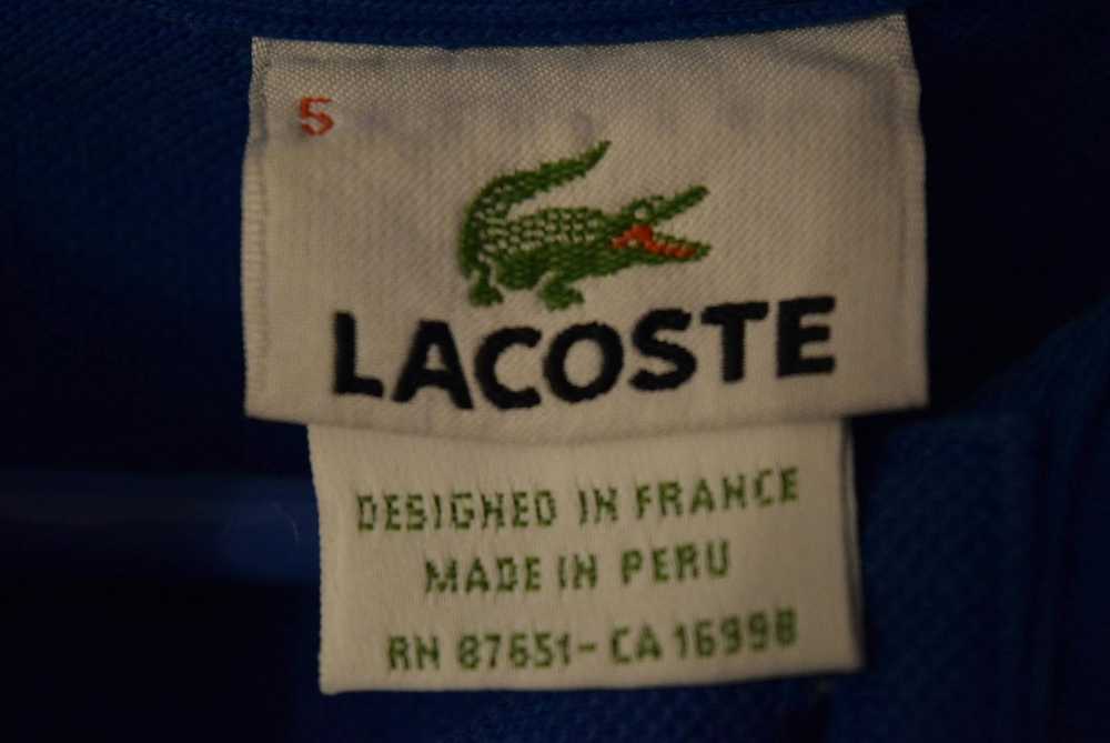 Lacoste × Vintage Lacoste vintage shirt - image 4