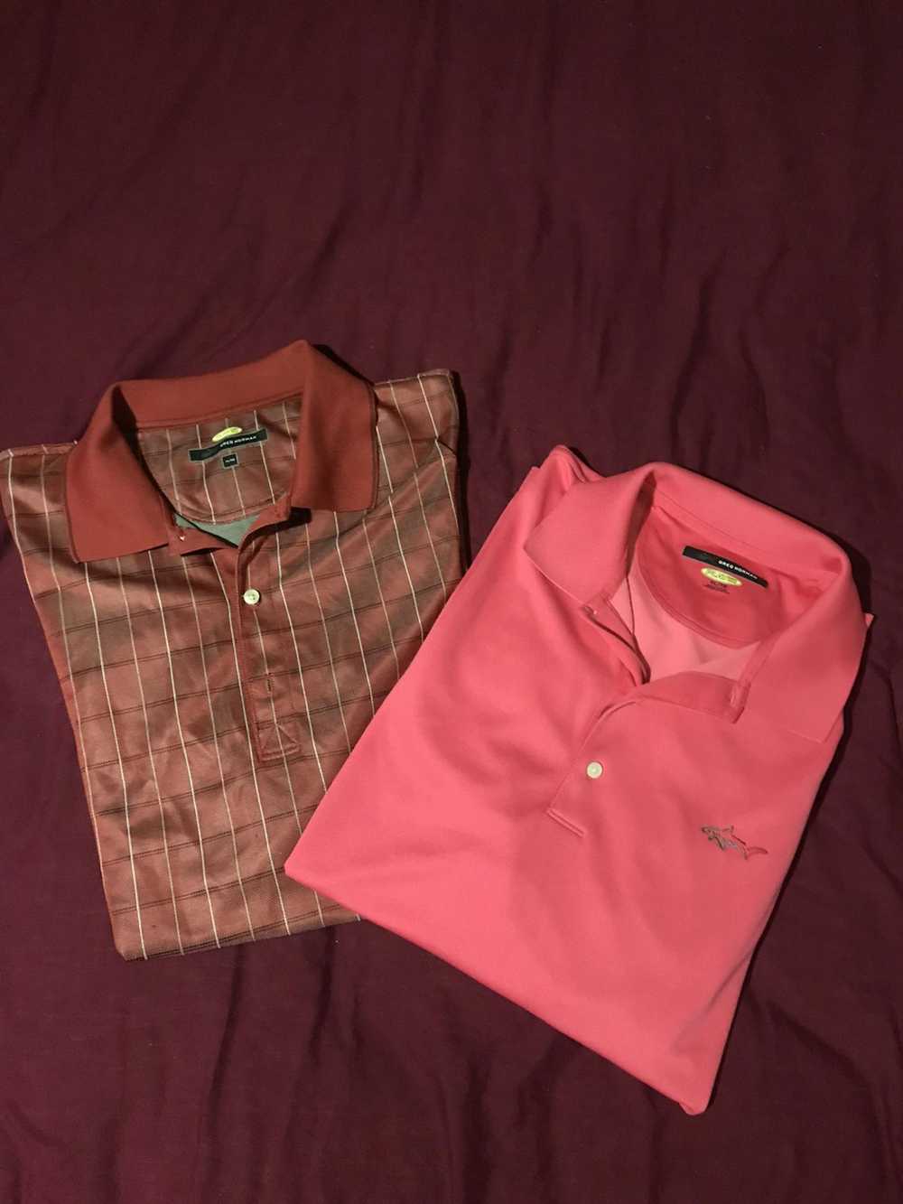 Greg Norman 2 Greg Norman Golf Shirts XL - image 1