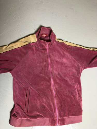 Supreme velour monogram popular jacket