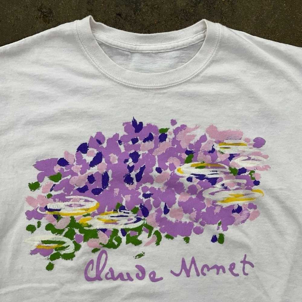 Claude Monet Exhibition Tshirt - image 2