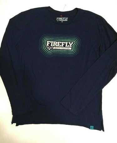 Band Tees Firefly Music Festival Navy Blue Graphic