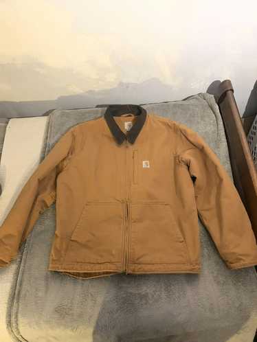 Carhartt Carhartt Brown Coat Corduroy collar - image 1