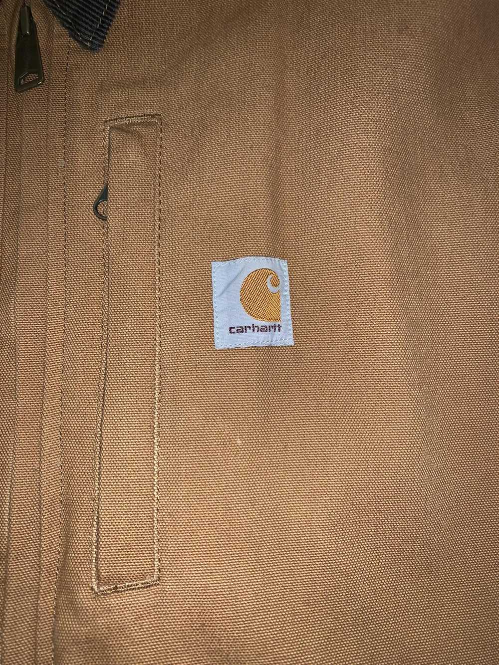 Carhartt Carhartt Brown Coat Corduroy collar - image 4