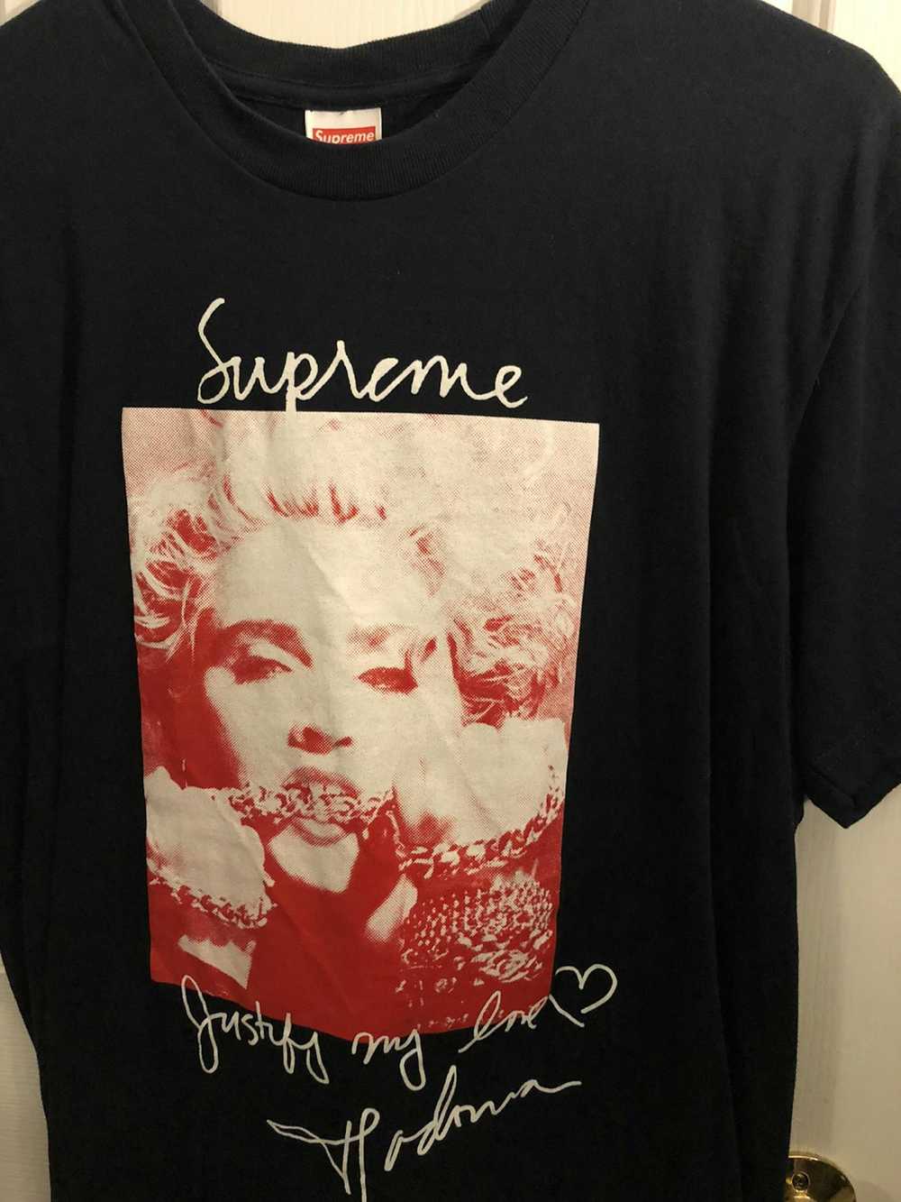 Supreme Supreme Madonna Tee Navy - image 2
