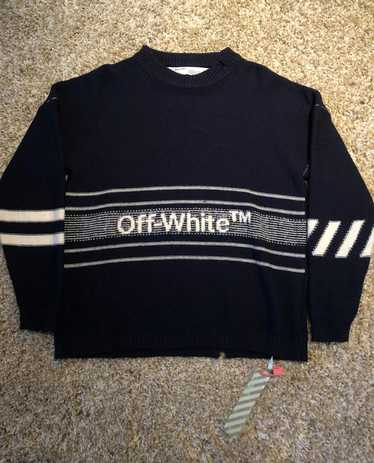 Off-White Off white logo printed sweater