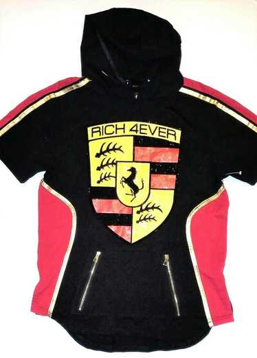 Other Makobi Porsche Style Short Sleeve Hoodie | M