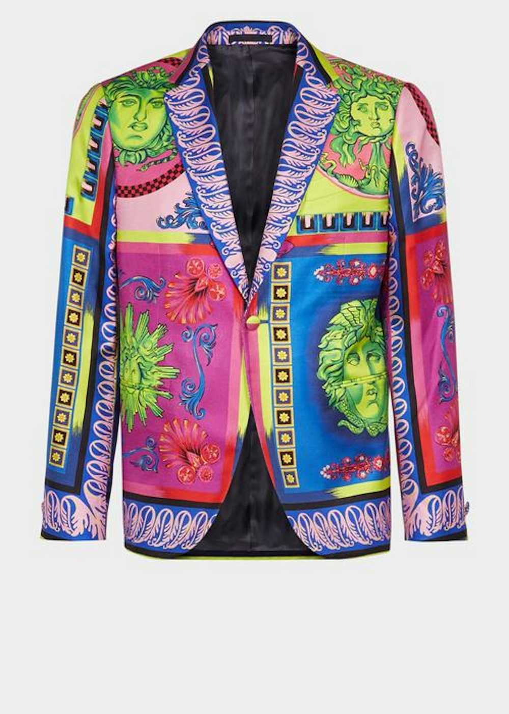 Versace VERSACE Medusa Pop Foulard Print Jacket - image 1