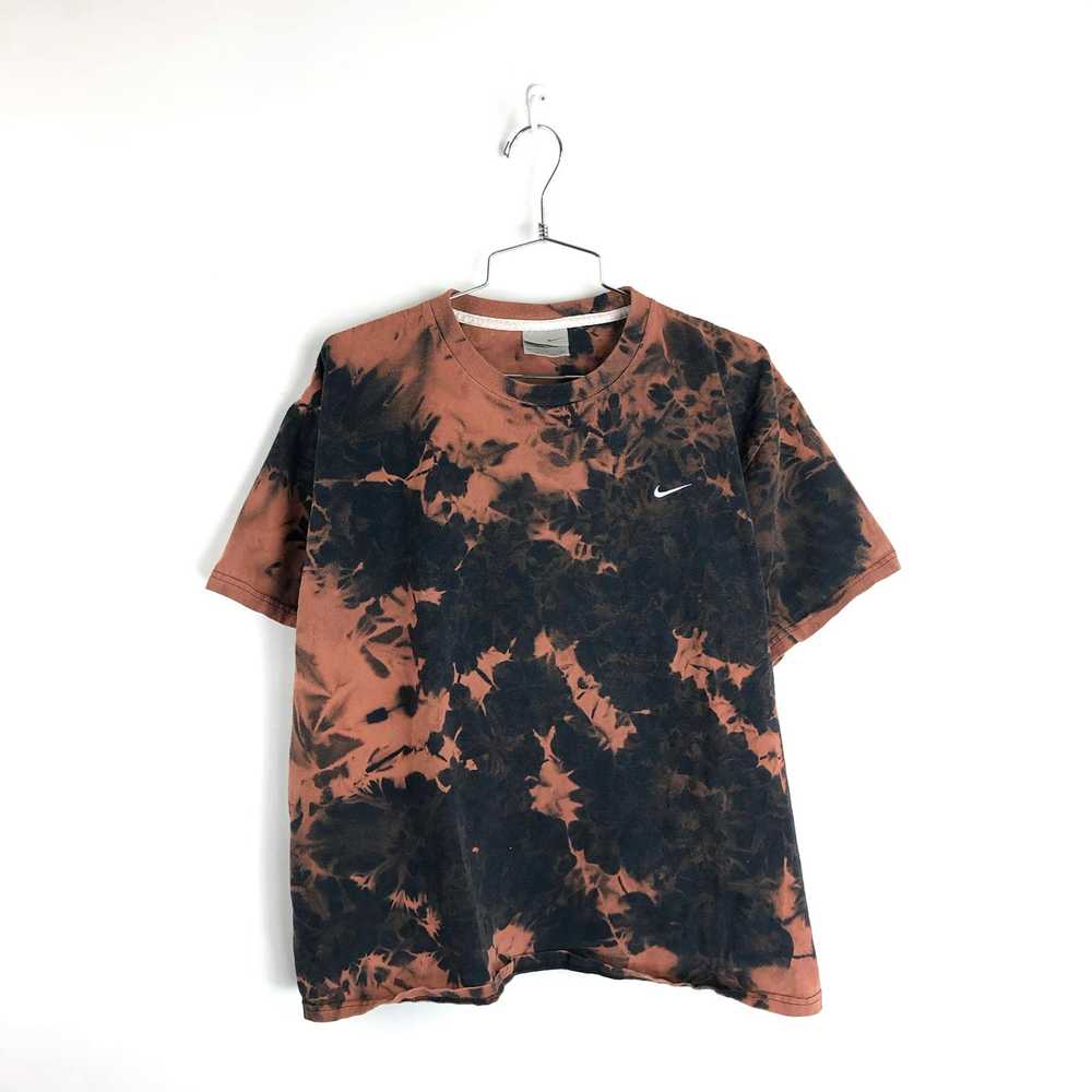 Nike × Vintage Vintage 90s Nike Dyed T Shirt Size… - image 1