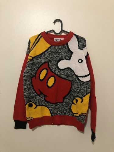 Disney × Mickey Mouse Vintage Mickey Mouse Knitted