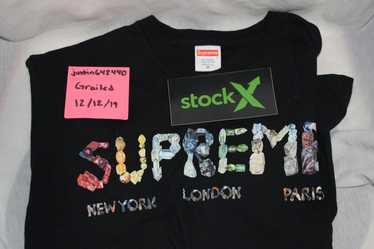 Supreme Supreme Rocks Tee Black - Gem